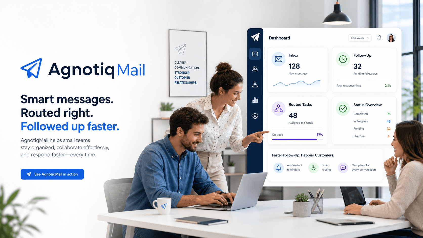 AgnotiqMail, product interface